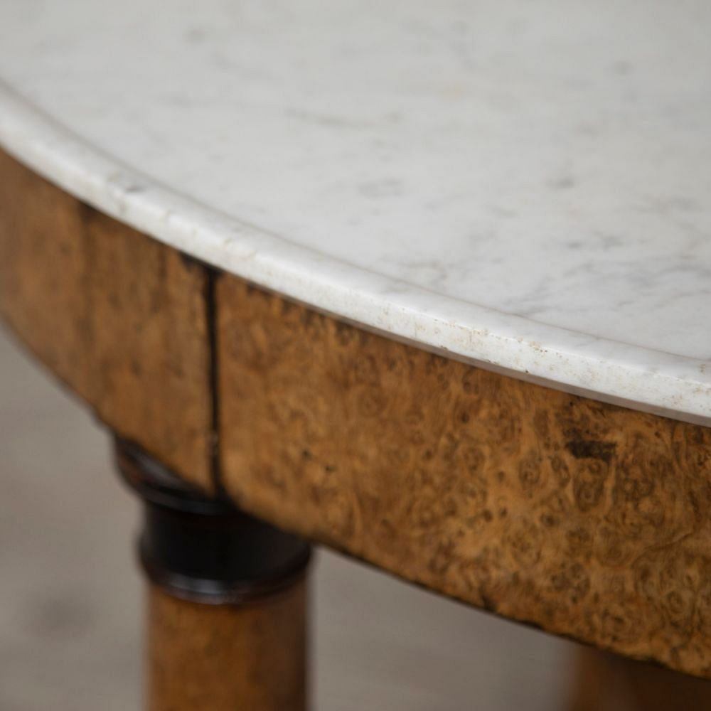 19th Century French Burr Walnut Centre Table TC0159622