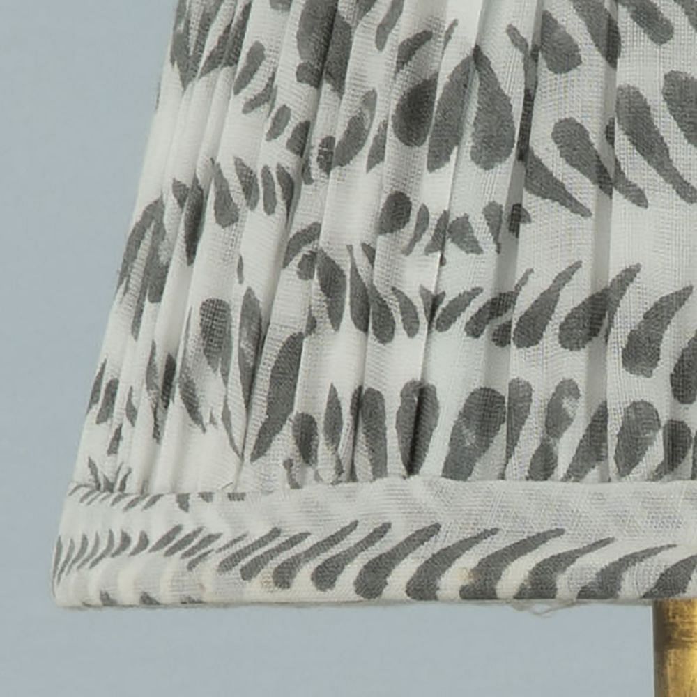 15cm Grey Bangla Cotton Lampshade LS6657895