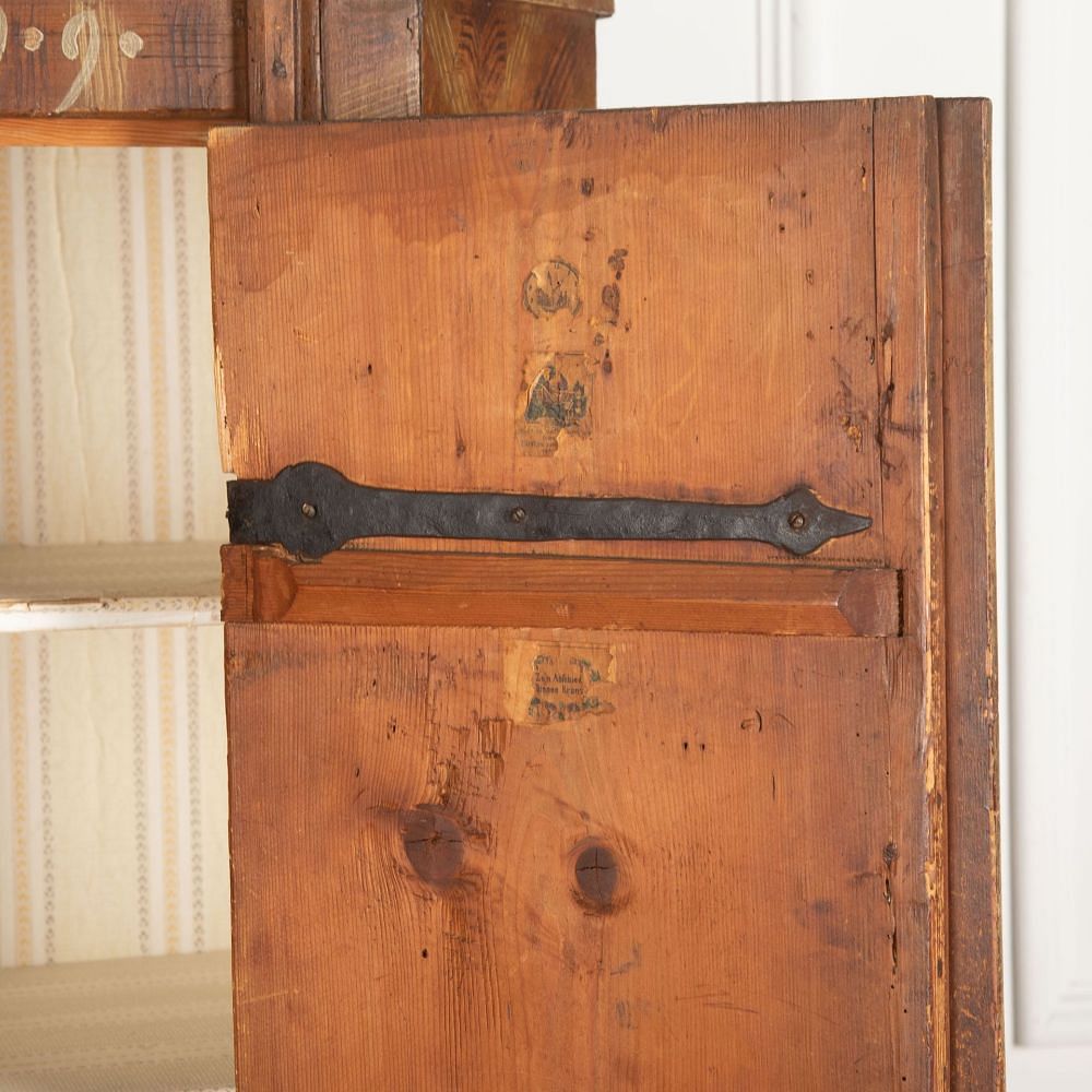 18th Century Austrian Painted Marriage Cupboard 1833699