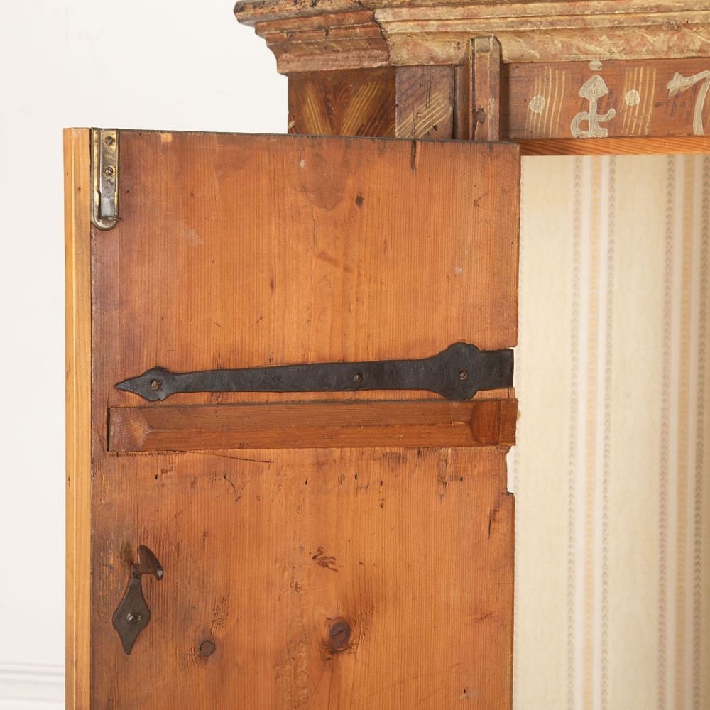18th Century Austrian Painted Marriage Cupboard 1833699