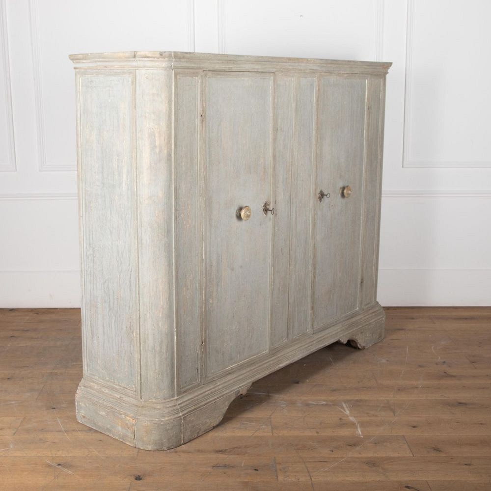18th Century Italian Painted Credenza Sideboard BU7531119