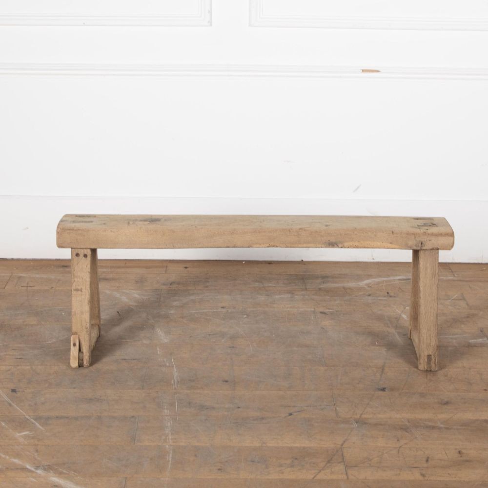 18th Century Scrubbed Oak Bench SB8530691