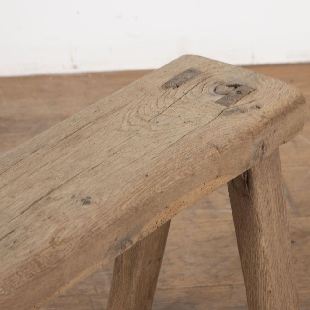 18th Century Scrubbed Oak Bench SB8530691
