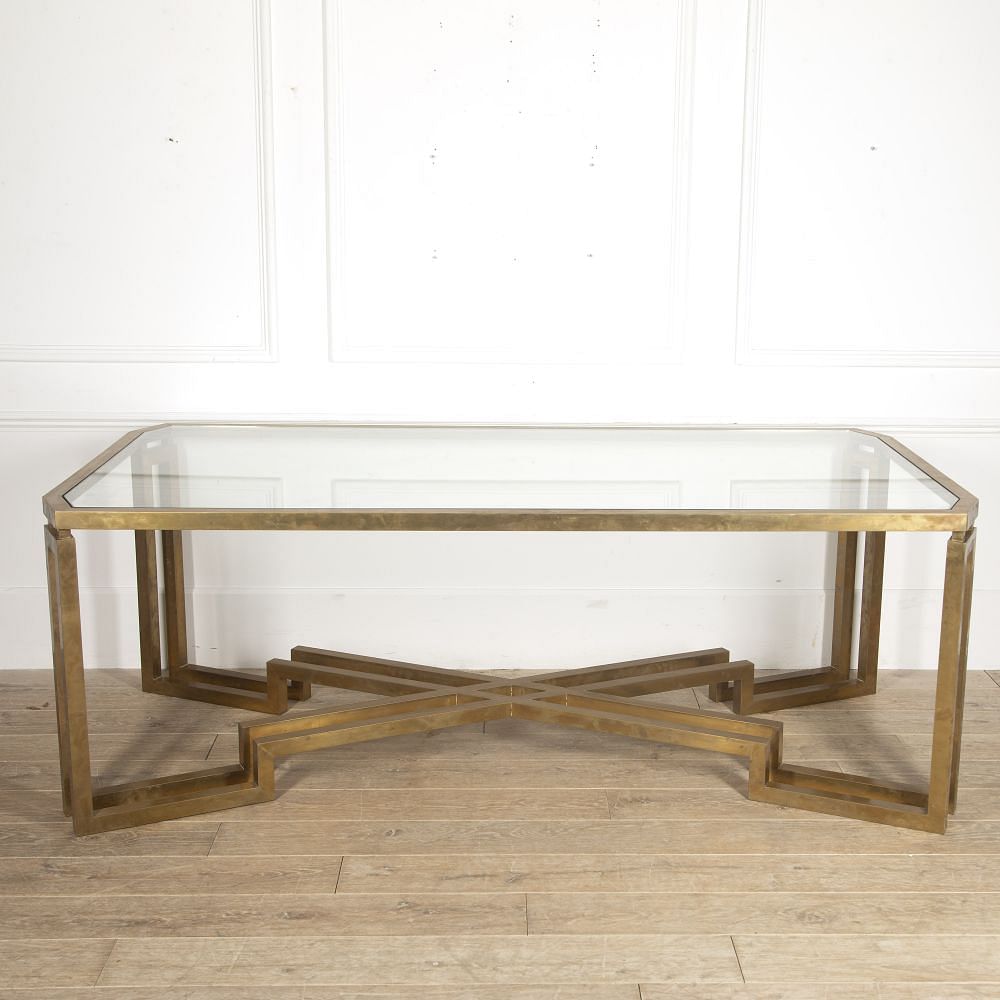 1960s Italian Brass Dining Table TD0110953