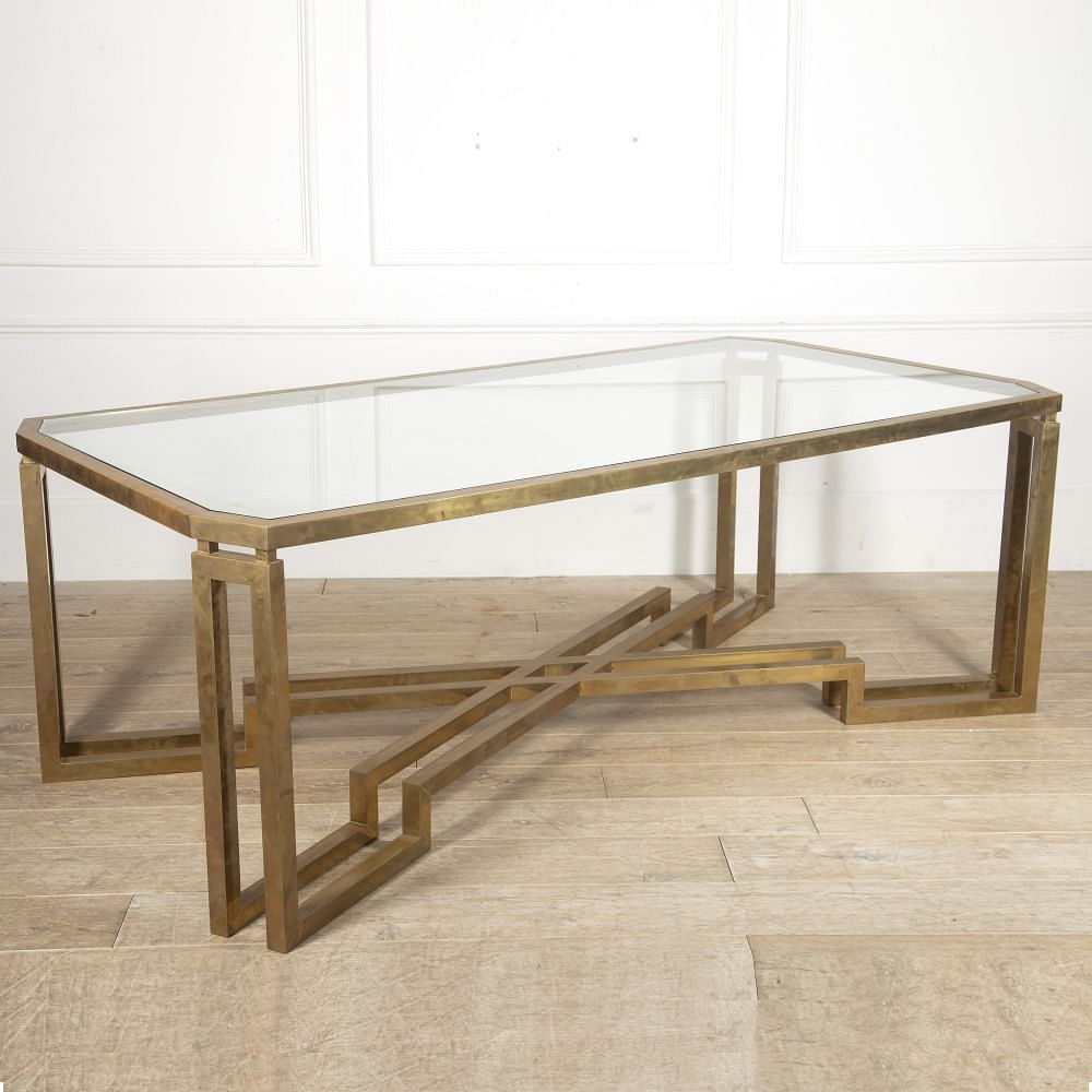 1960s Italian Brass Dining Table TD0110953
