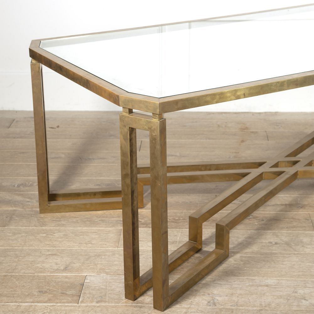 1960s Italian Brass Dining Table TD0110953