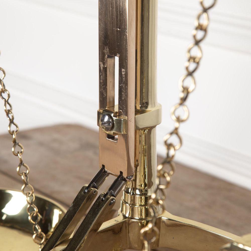 19th Century Brass Avery Bankers Scales DA6330716