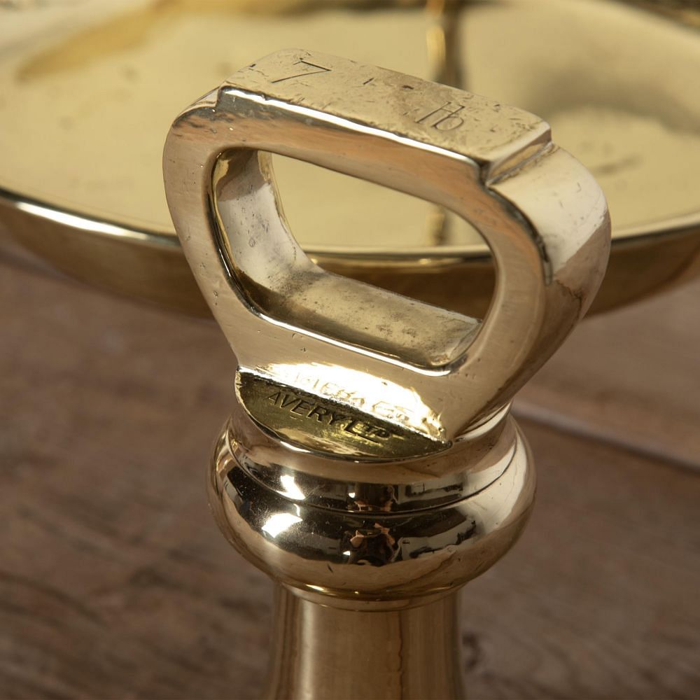19th Century Brass Avery Bankers Scales DA6330716