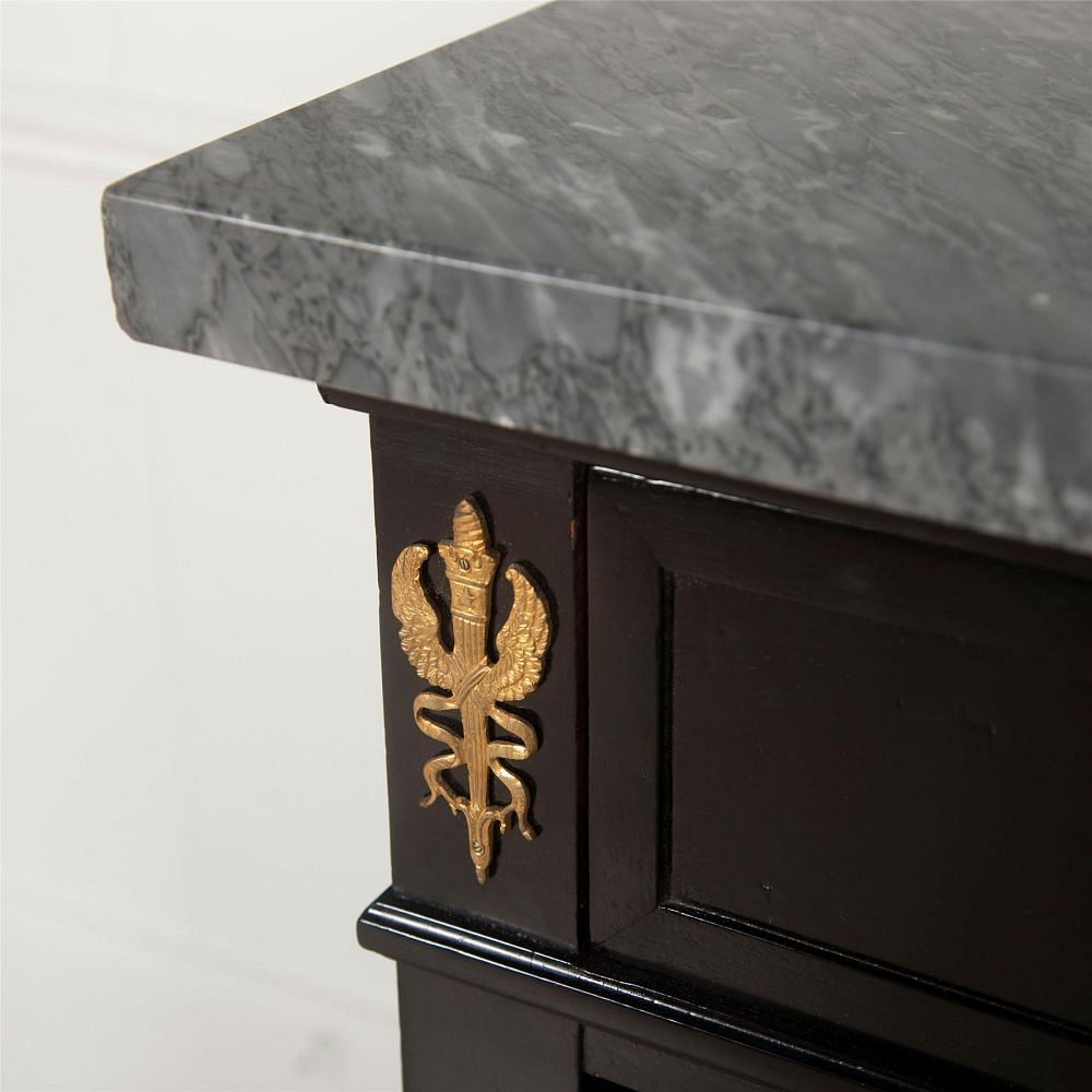 19th Century French Ebonised Commode by Ebeniste Bardie, Bordeaux CC5262308