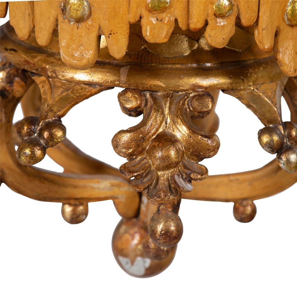 19th Century Italian Giltwood Lantern LL0360992