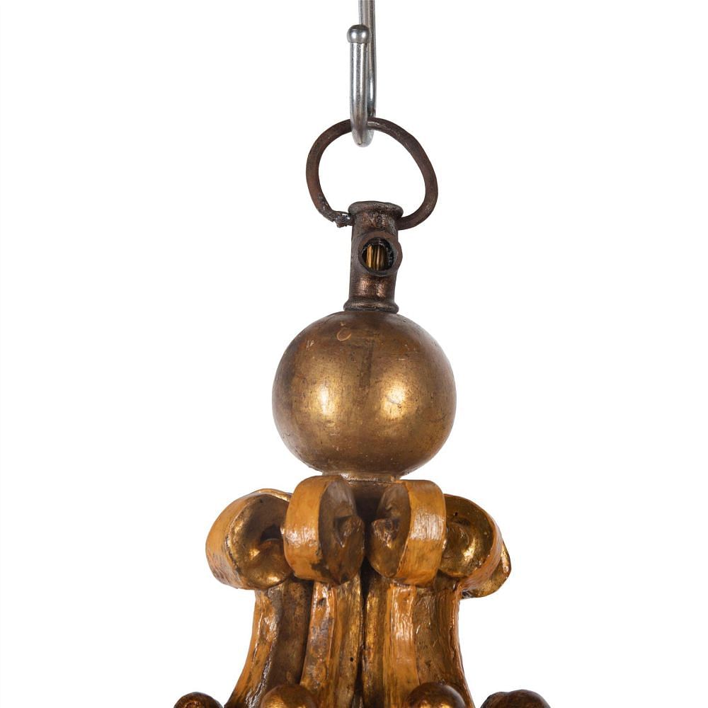 19th Century Italian Giltwood Lantern LL0360992