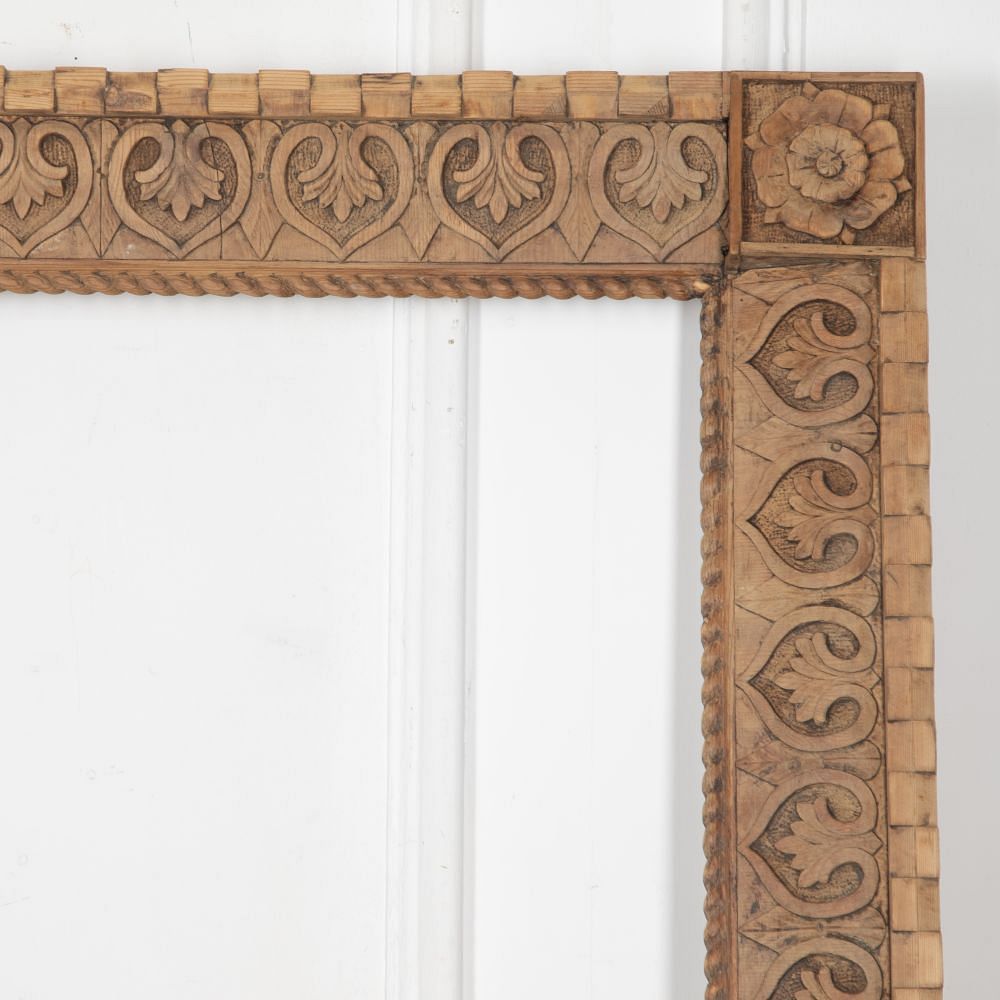 19th Century Large Carved Pine Frame GA0527488