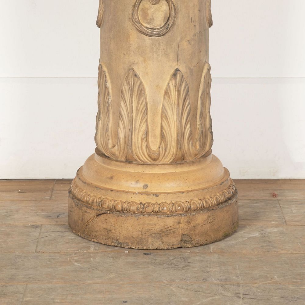 19th Century Neoclassical Terracotta Pedestal GA0333344