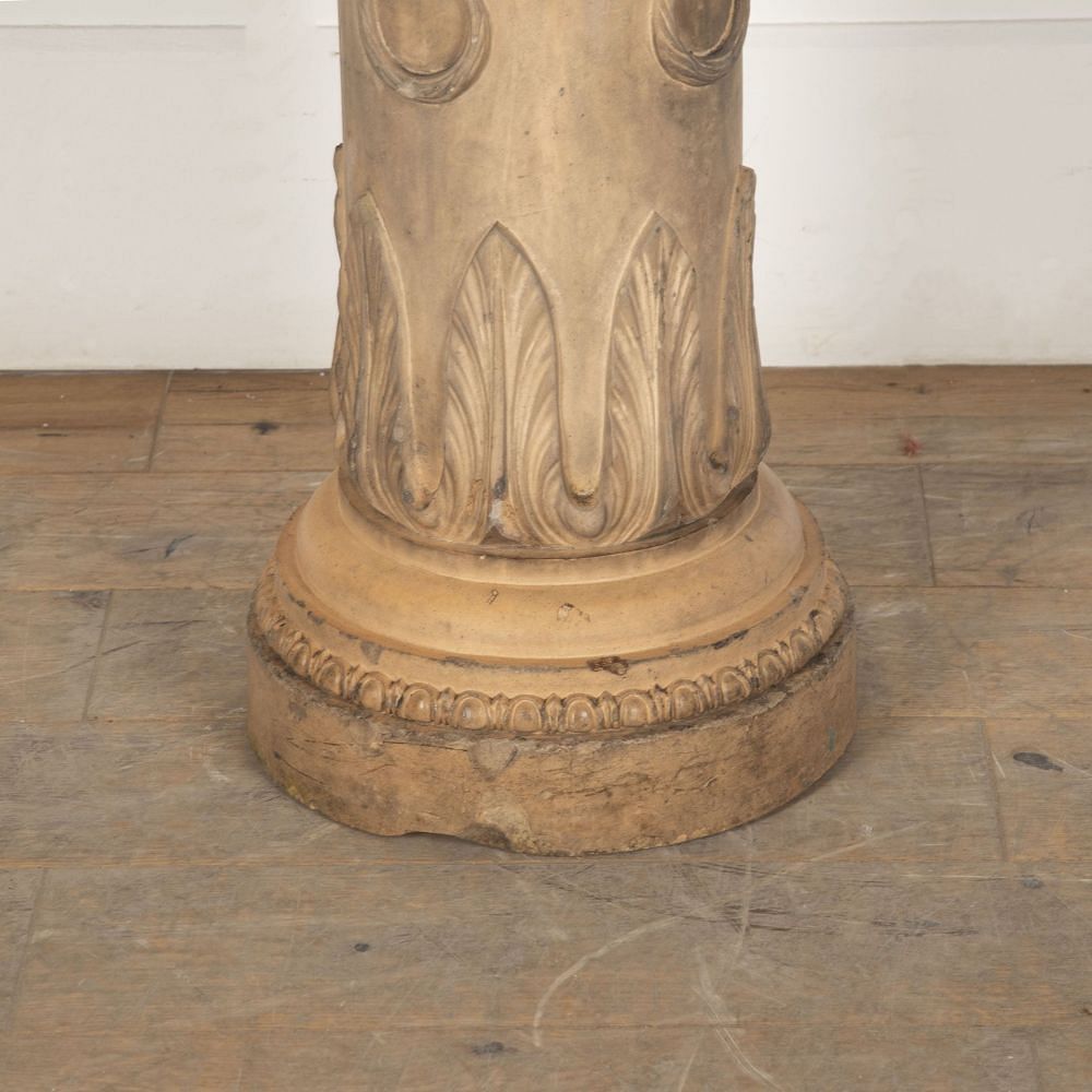 19th Century Neoclassical Terracotta Pedestal GA0333344