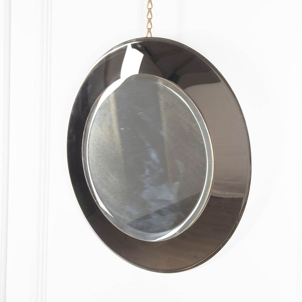 20th Century Circular Two Tone Mirror MI3032892