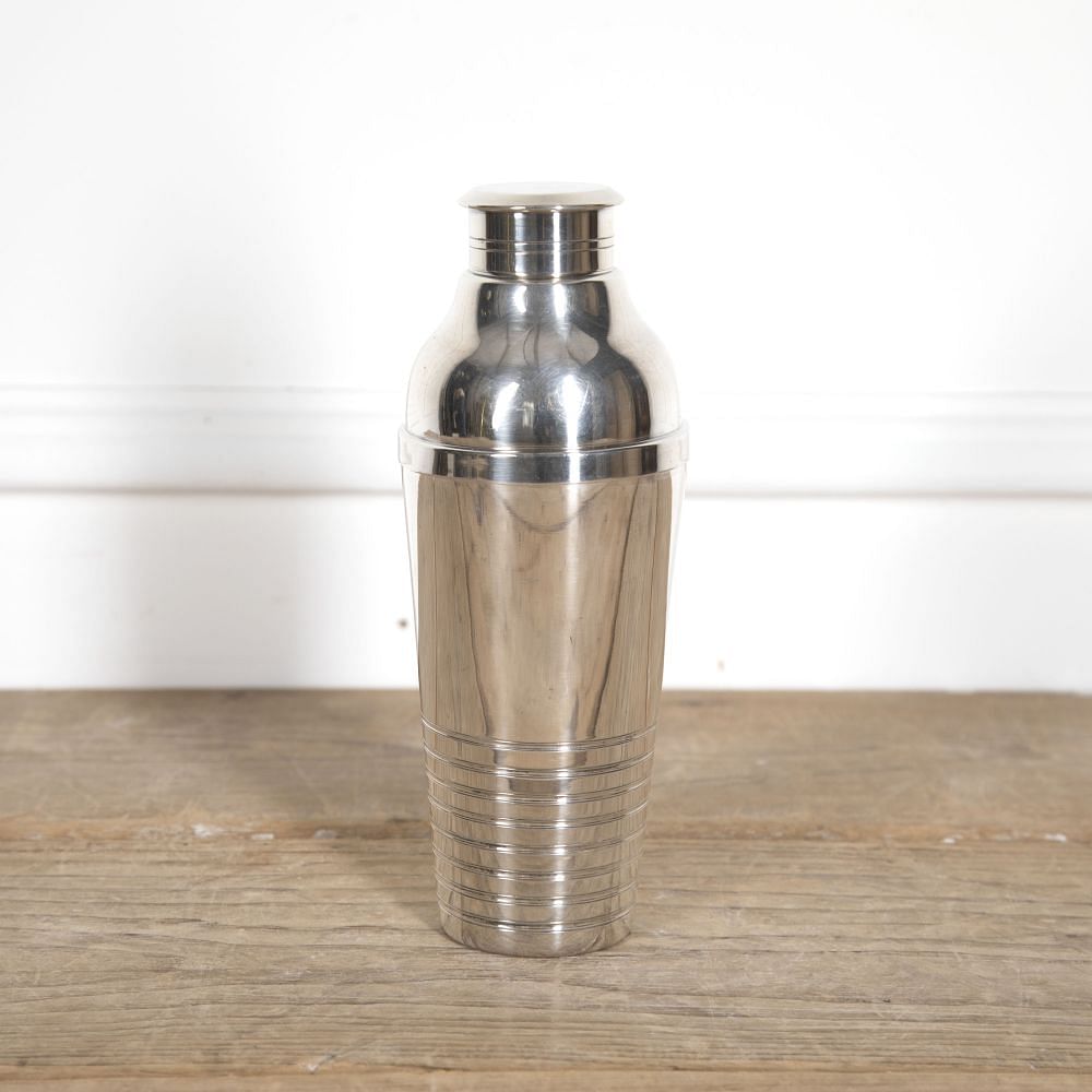 20th Century French Silverplate Cocktail Shaker DA1521646