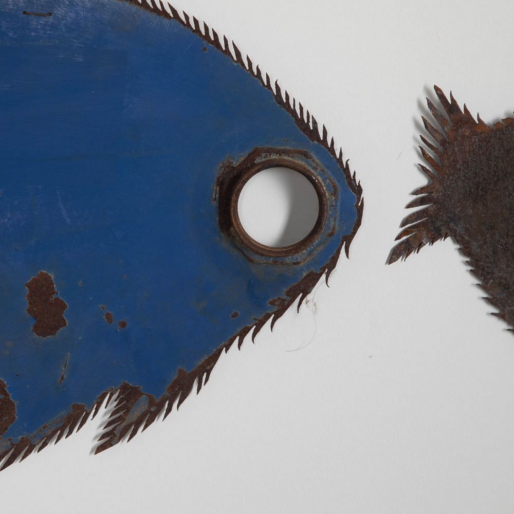20th Century Metal Fish Wall Sculptures WD3032891