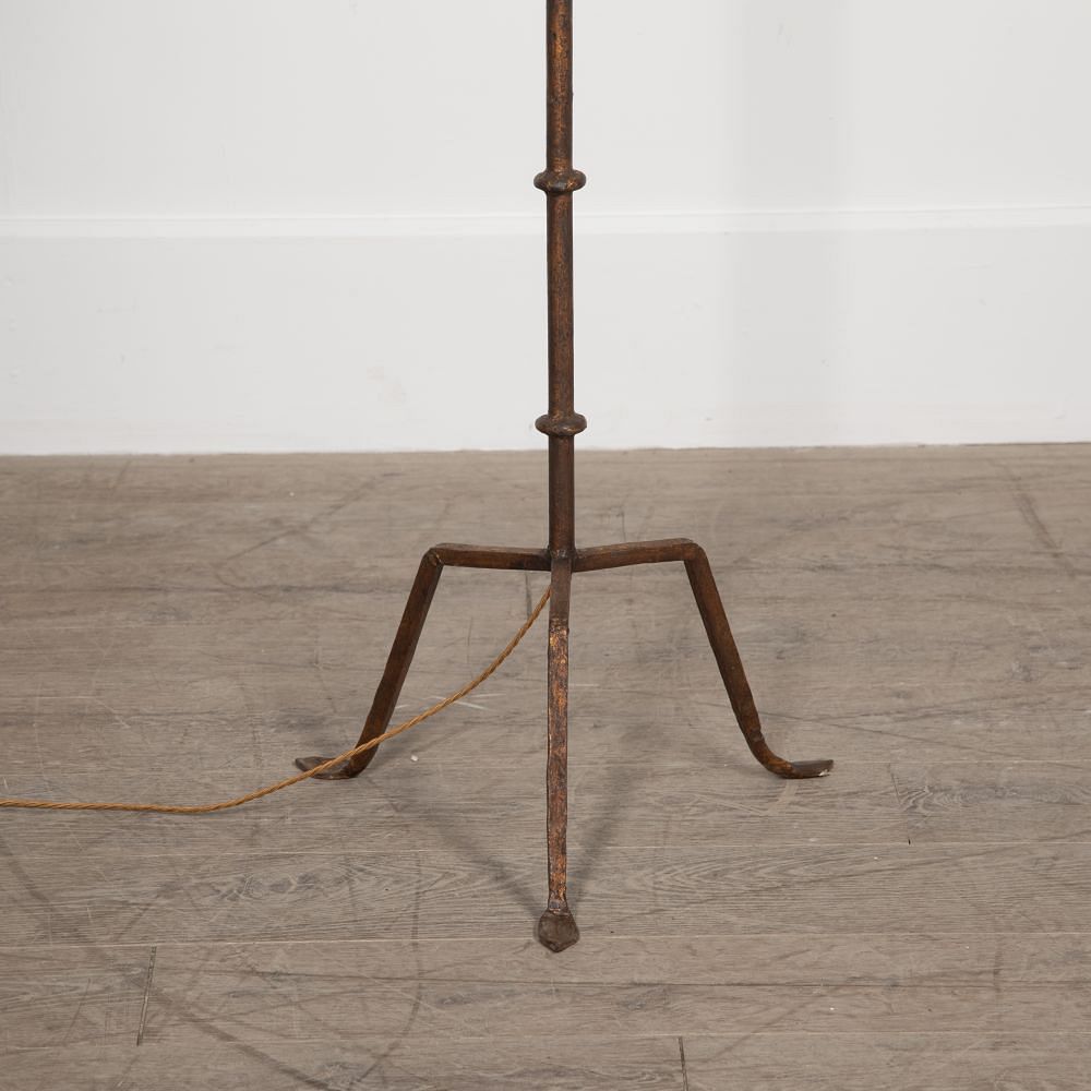 20th Century Spanish Gilt Iron Floor Lamp LF1528739