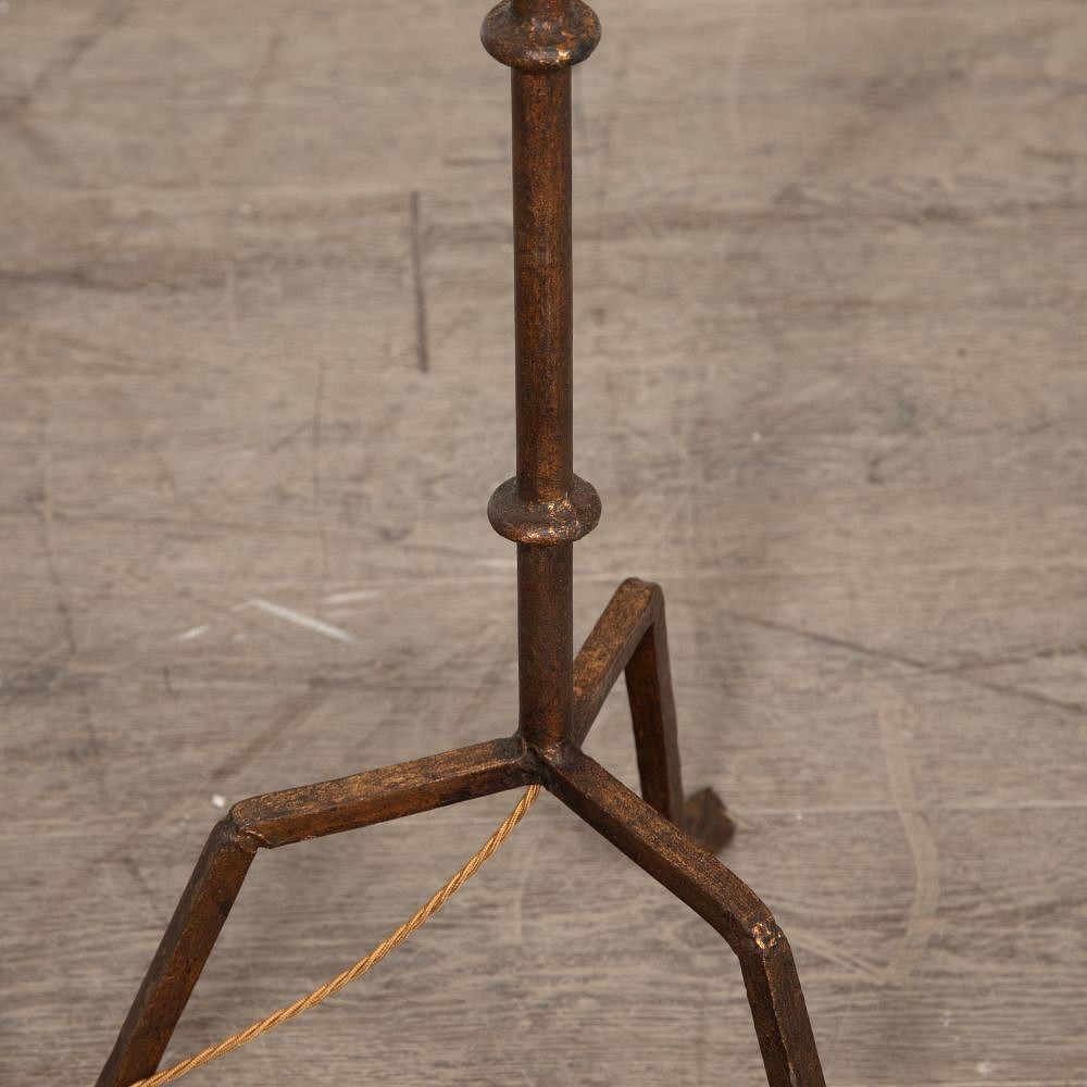 20th Century Spanish Gilt Iron Floor Lamp LF1528739