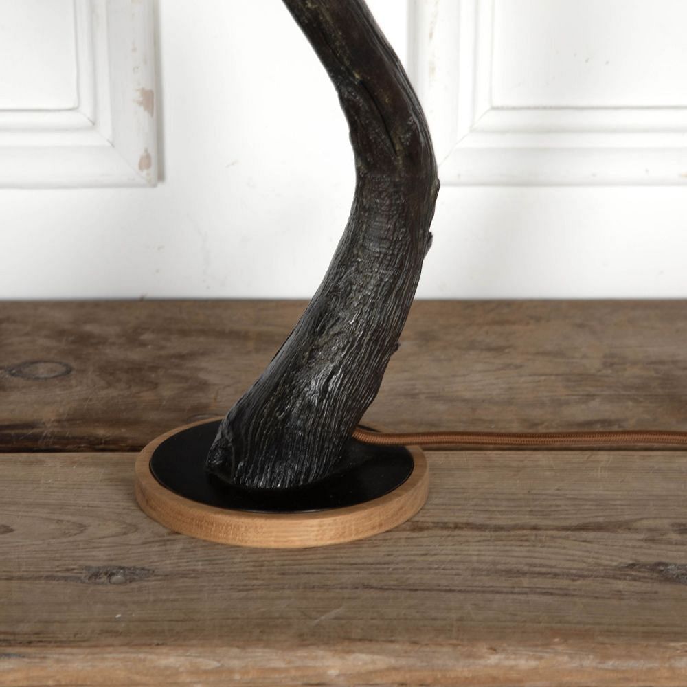 21st Century Contemporary Bronze Cast Single Branch Table Lamp LF9032484