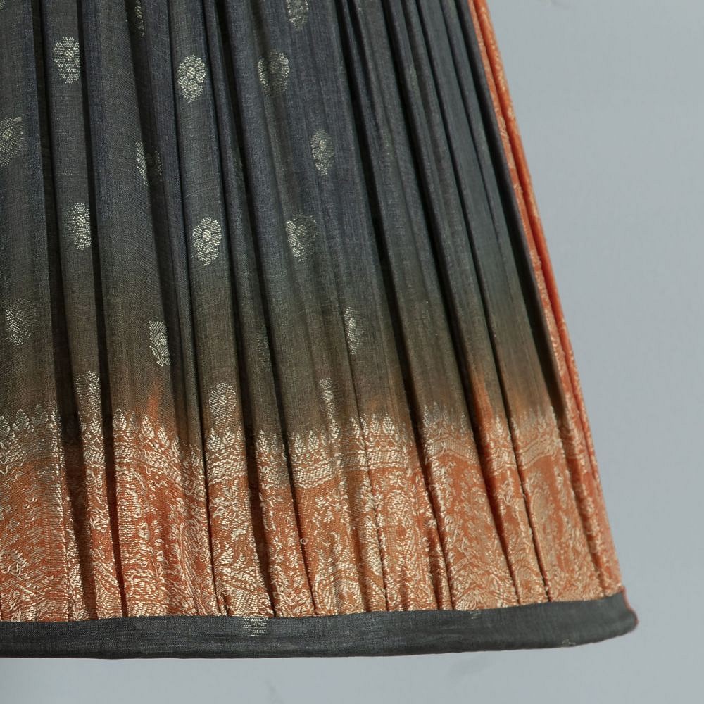 50cm Orange Silk Lampshade LS6659405