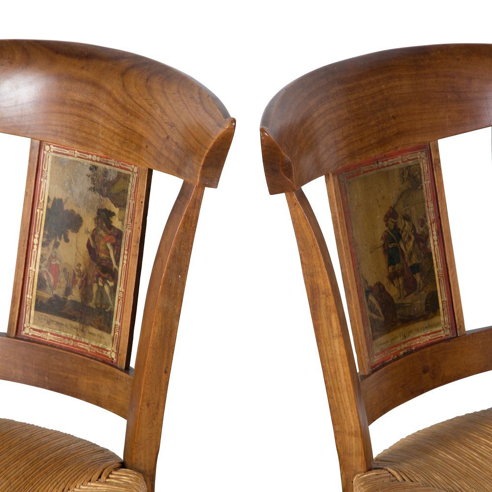 Pair of Period Directoire Chairs CH1558286