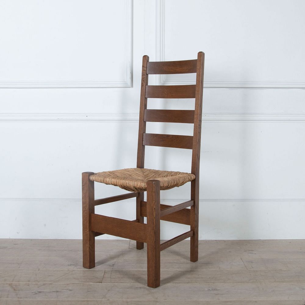 Heals Letchworth Oak Dining Chairs CD0561121