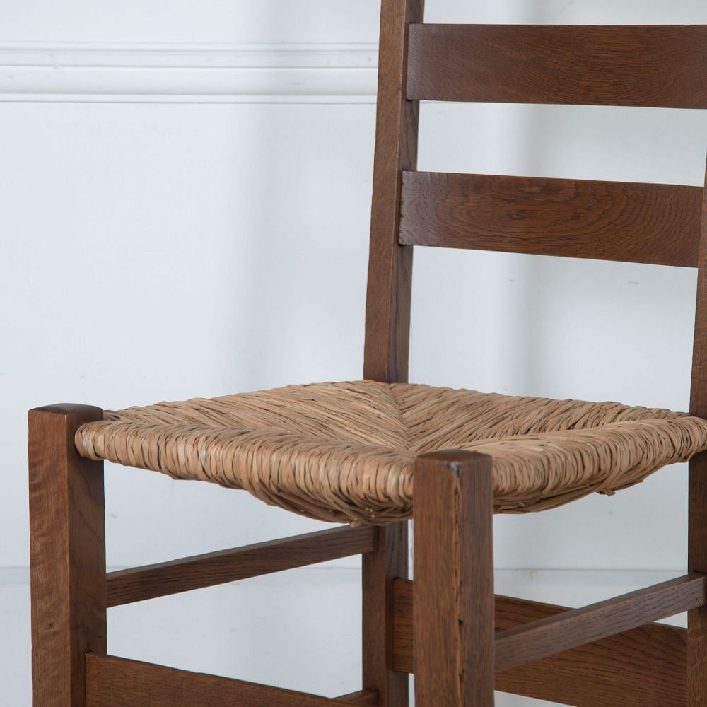 Heals Letchworth Oak Dining Chairs CD0561121