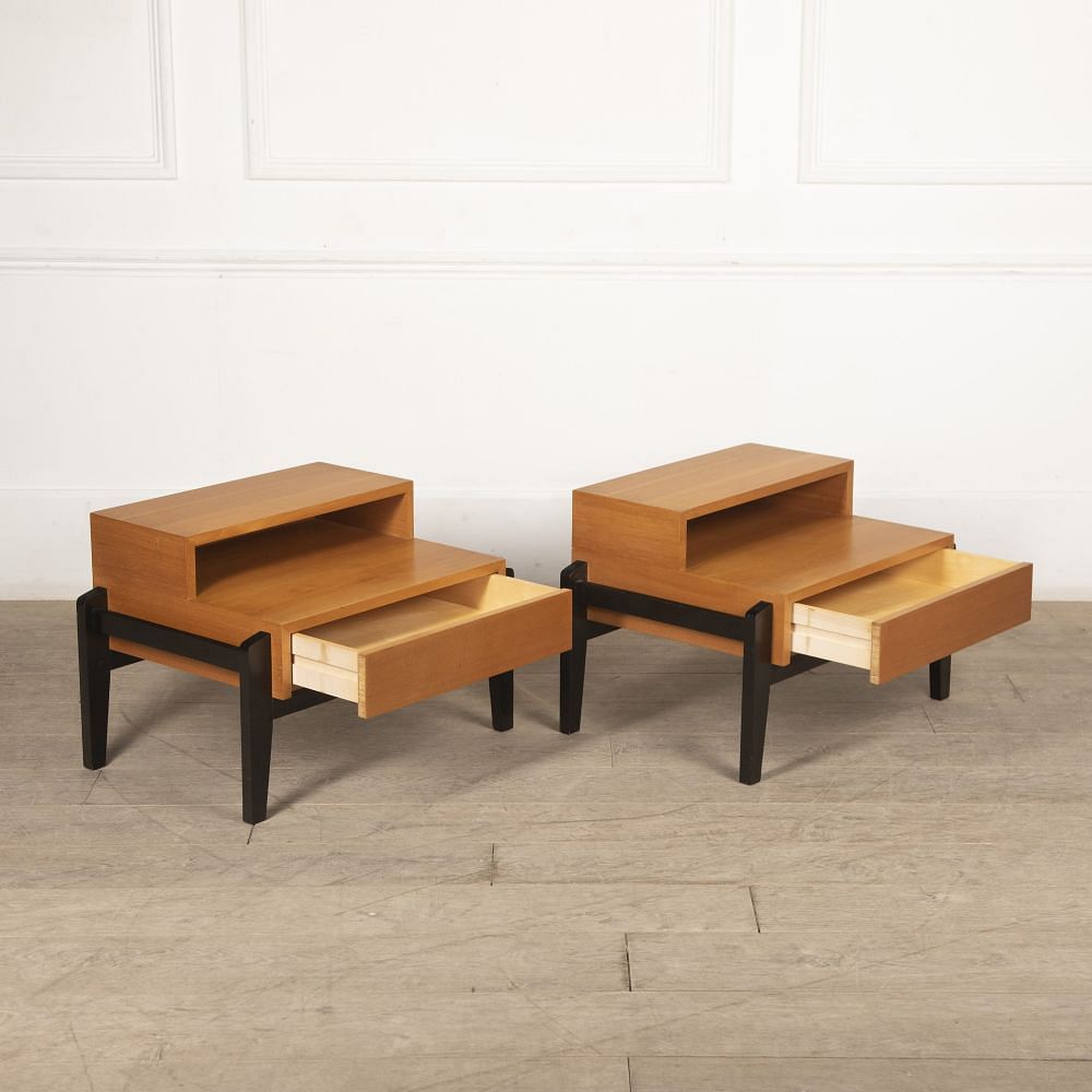 Pair of 20th Century Modernist Bedside Cabinets BD3026092