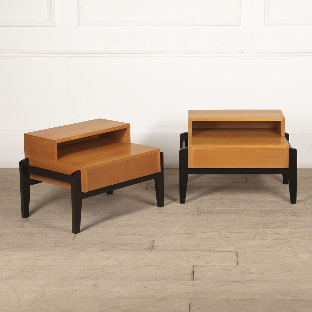 Pair of 20th Century Modernist Bedside Cabinets BD3026092