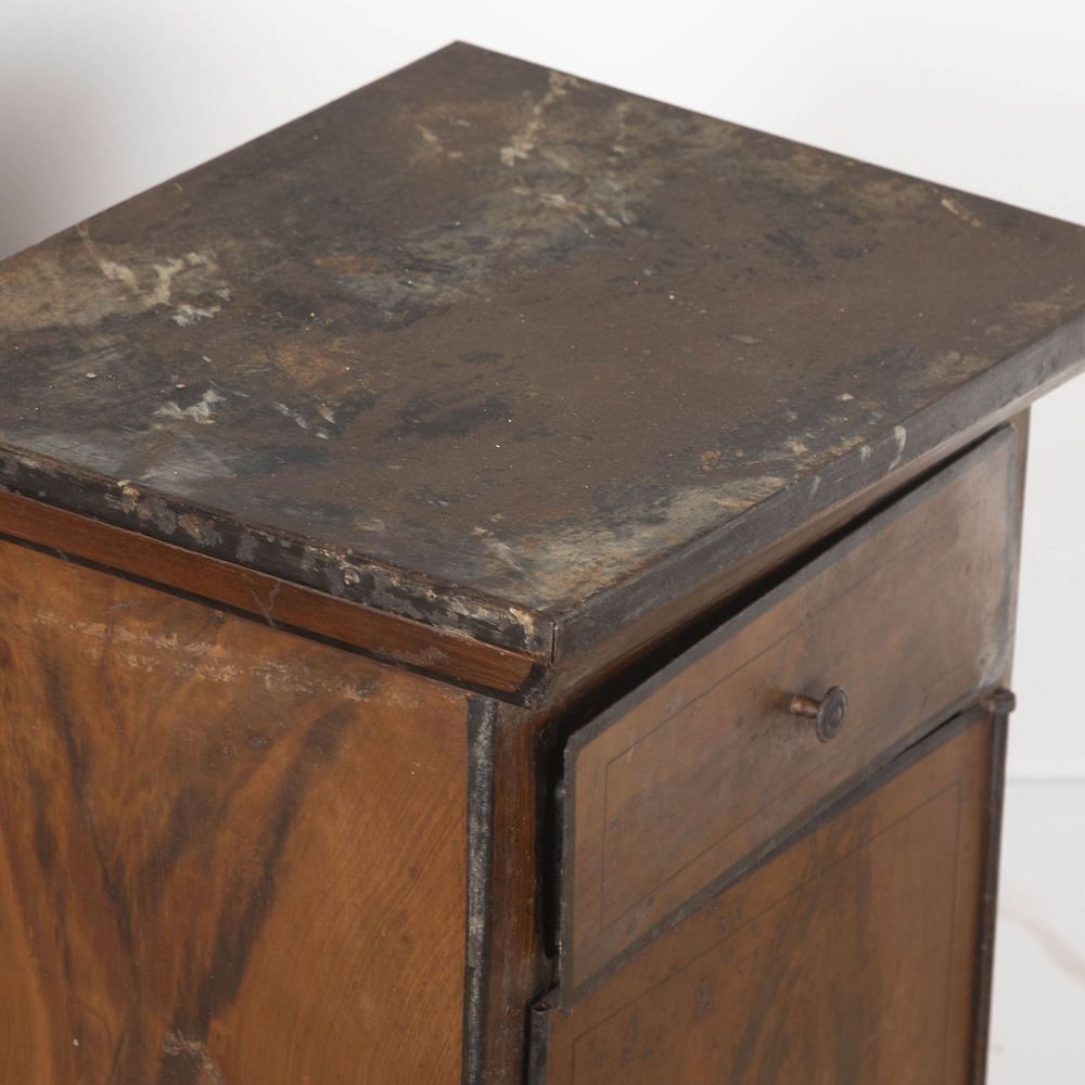 18th Century Pair of French Directoire Tole Bedside tables BD3730917