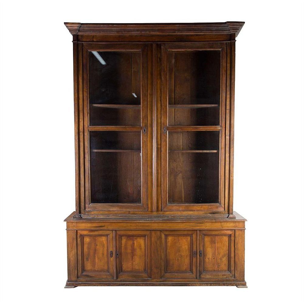 19th Century Italian Walnut Bookcase BK1153942