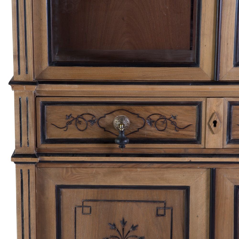 SALE: Pair of 19th Century Walnut Bookcases BK4858604
