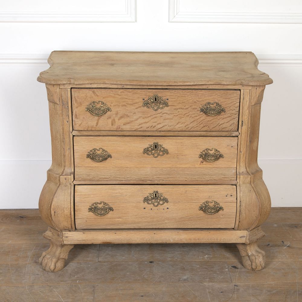 19th Century Small Dutch Oak Chest of Drawers CC0129668