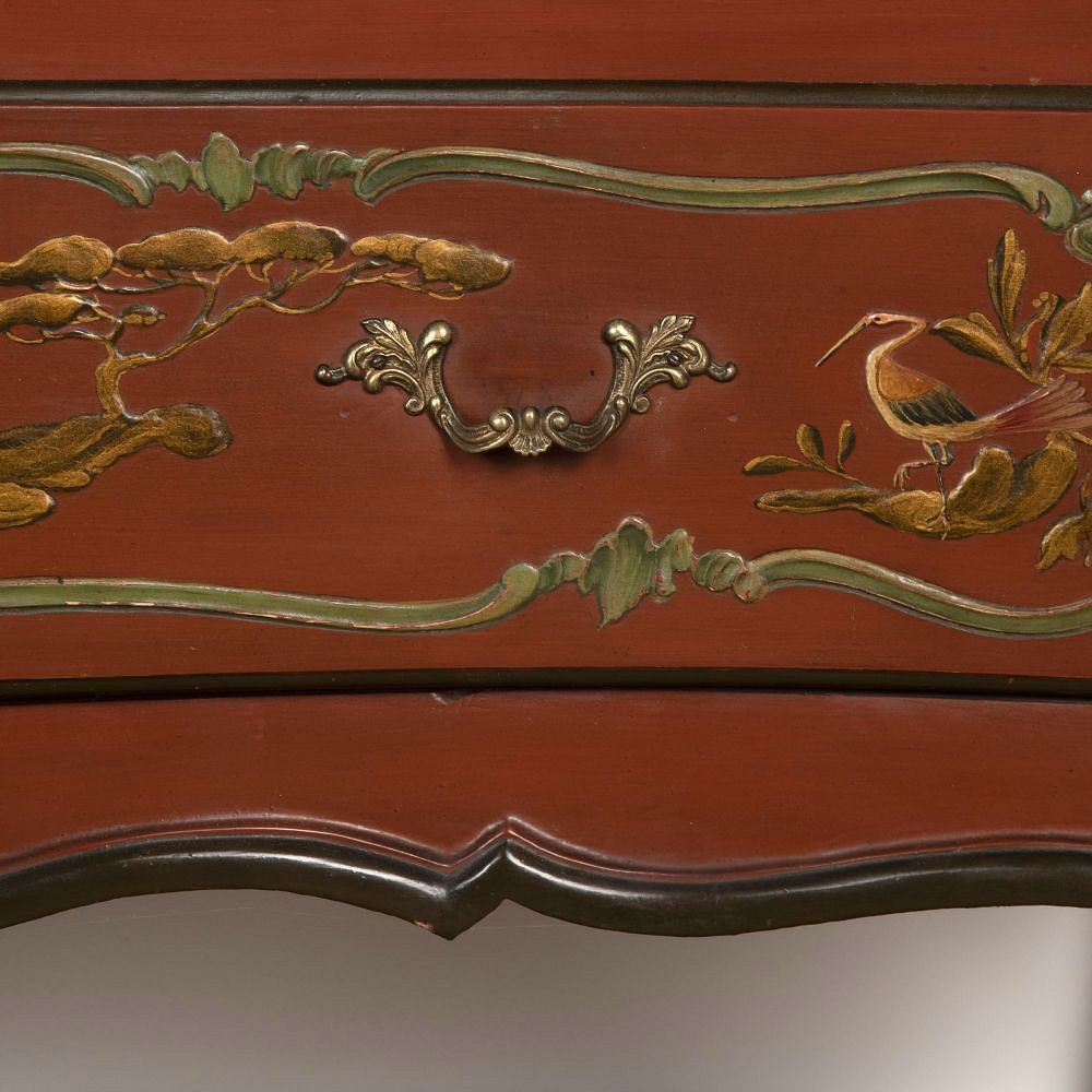 Large Louis XV Style Chinoiserie Two Drawer Venetian Commode CC3426496