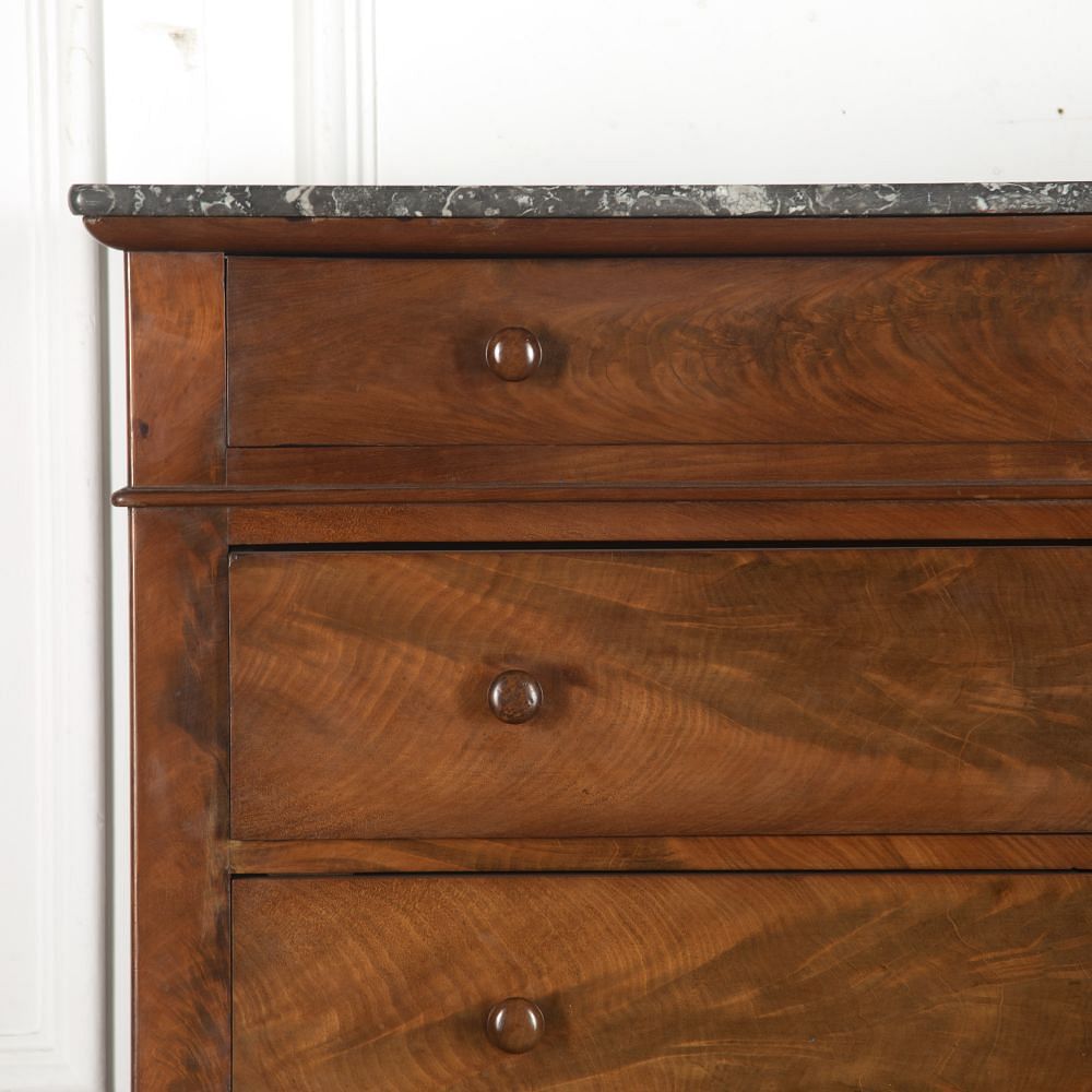 French Mahogany Semainier Chest of Drawers CC4815653
