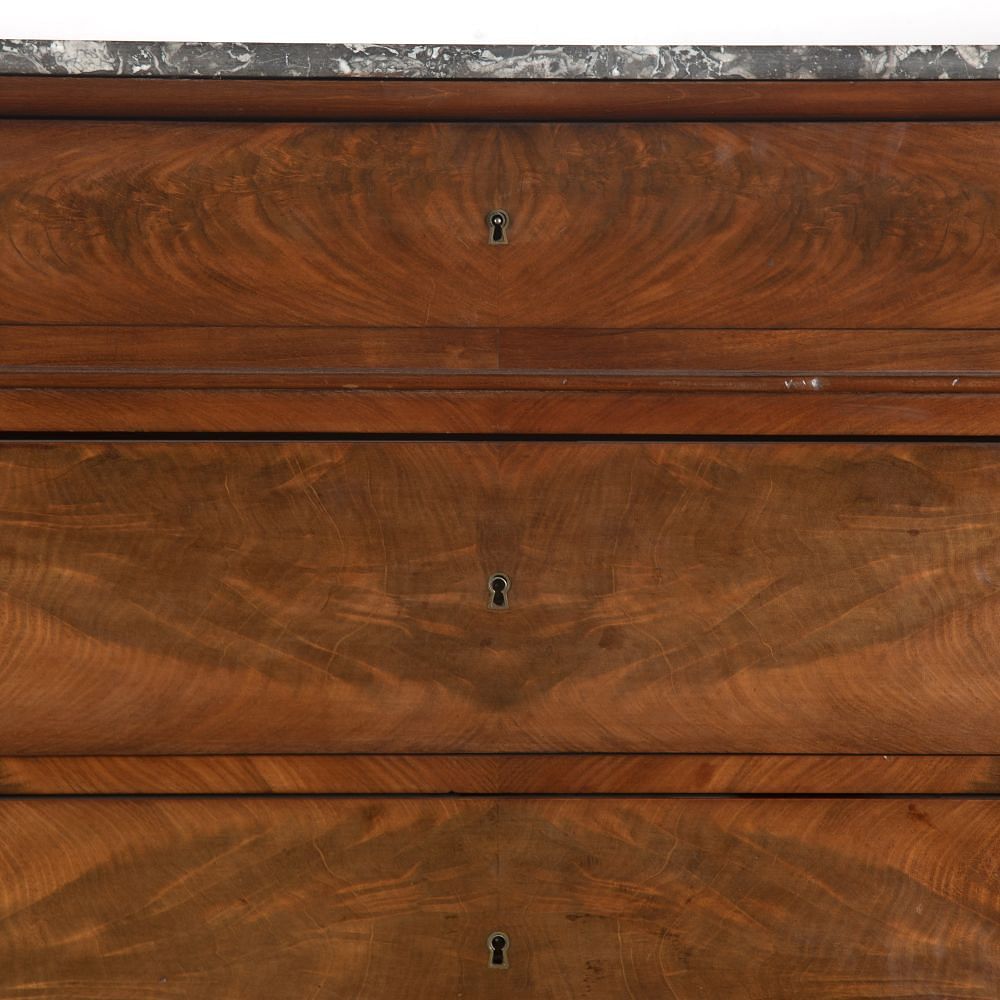 French Mahogany Semainier Chest of Drawers CC4815653