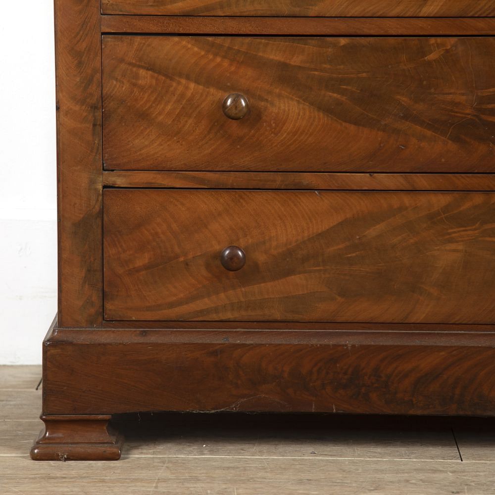 French Mahogany Semainier Chest of Drawers CC4815653