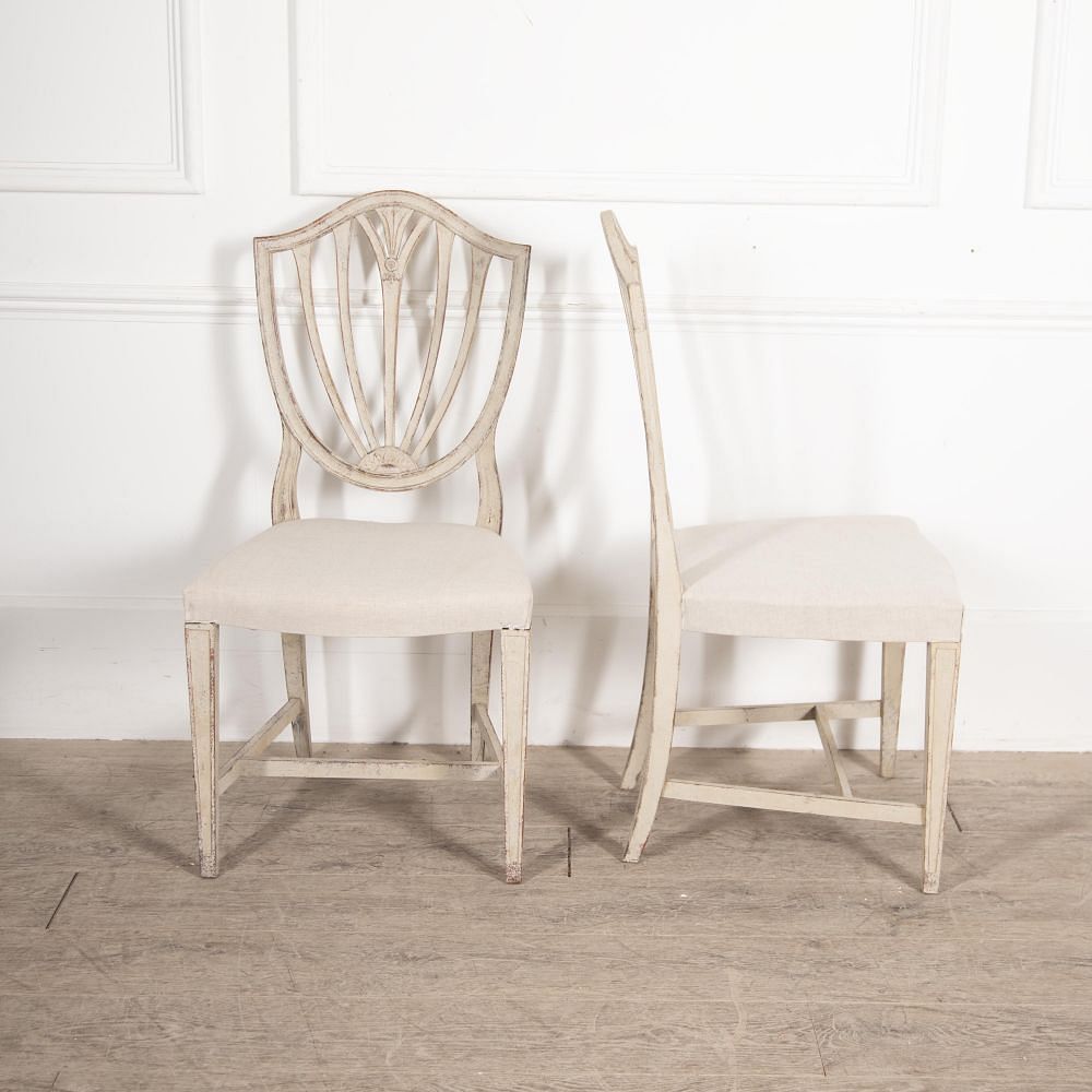 Set of Ten 19th Century Swedish Dining Chairs CD4430308