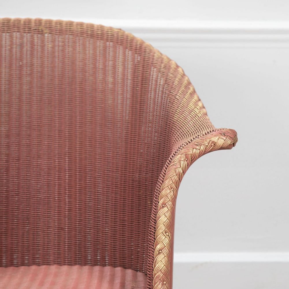 Pair of Lloyd Loom Armchairs CH0533928