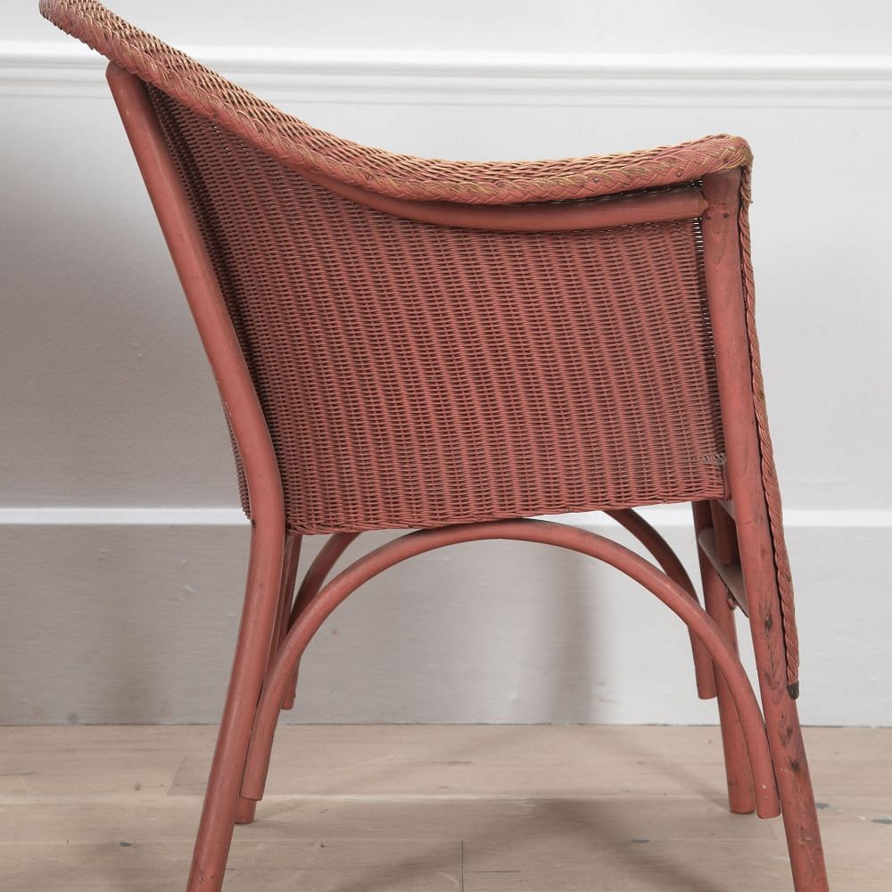 Pair of Lloyd Loom Armchairs CH0533928