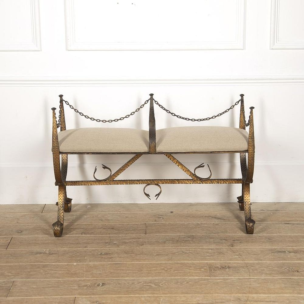 Mid-Century Spanish Brutalist Banquette CH1516558