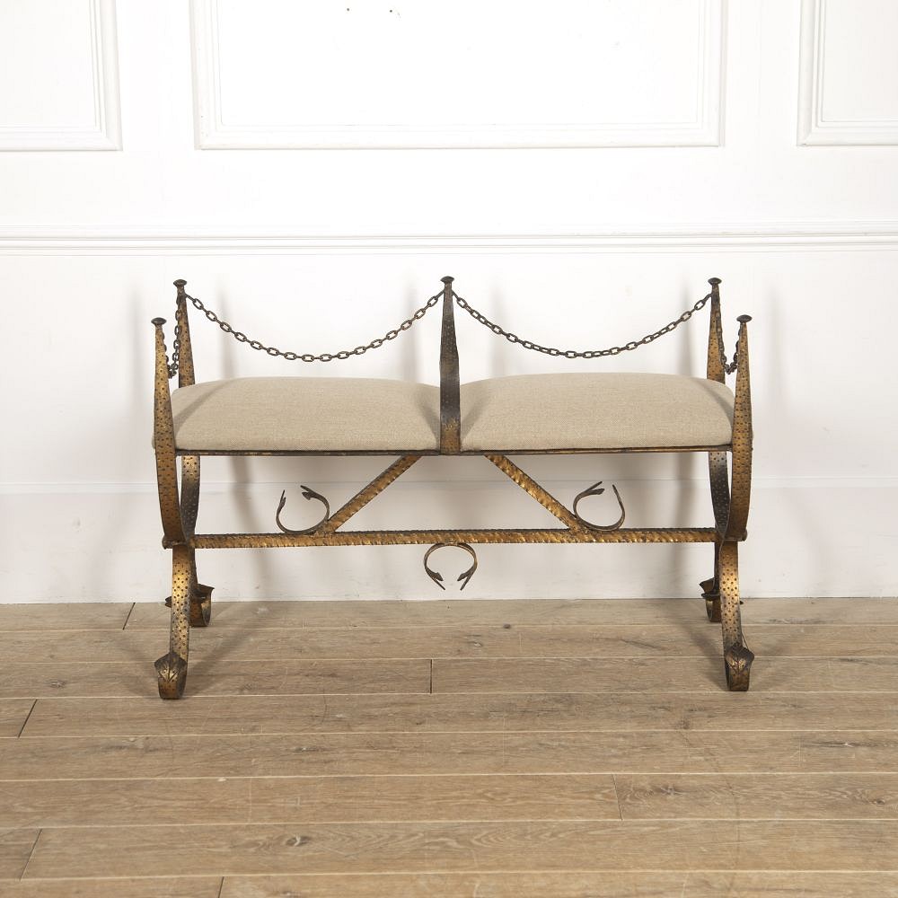 Mid-Century Spanish Brutalist Banquette CH1516558