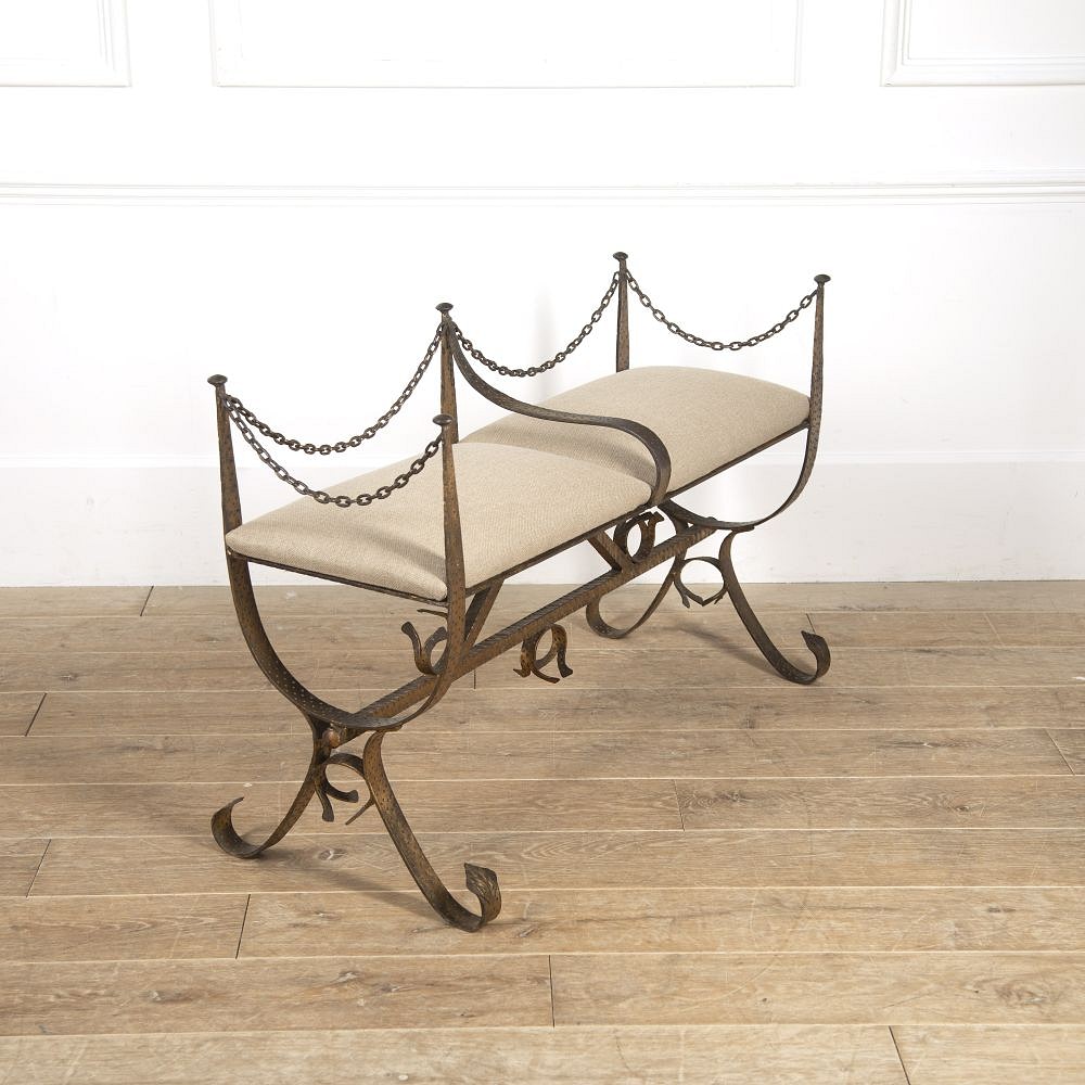 Mid-Century Spanish Brutalist Banquette CH1516558