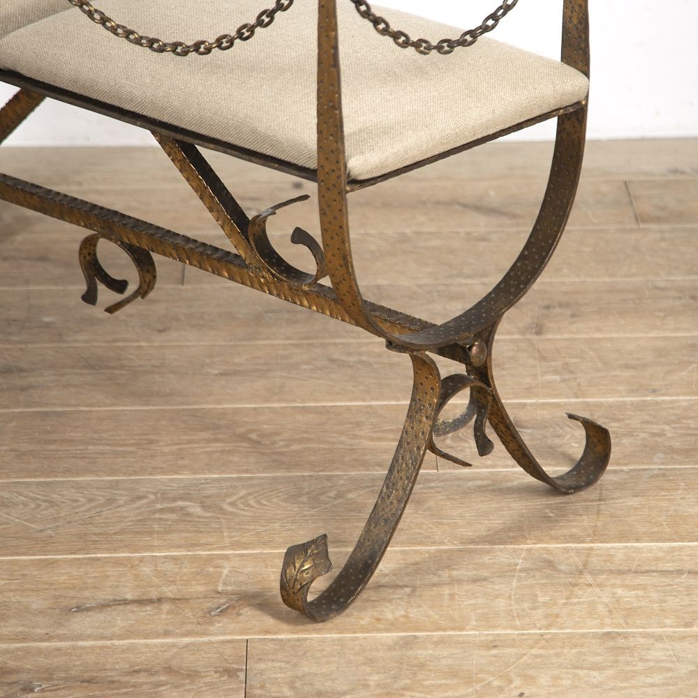 Mid-Century Spanish Brutalist Banquette CH1516558