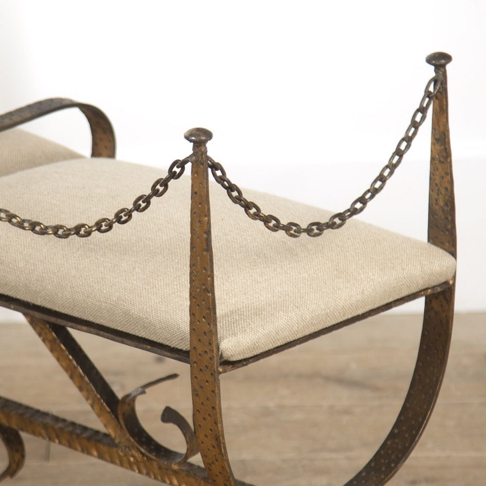 Mid-Century Spanish Brutalist Banquette CH1516558