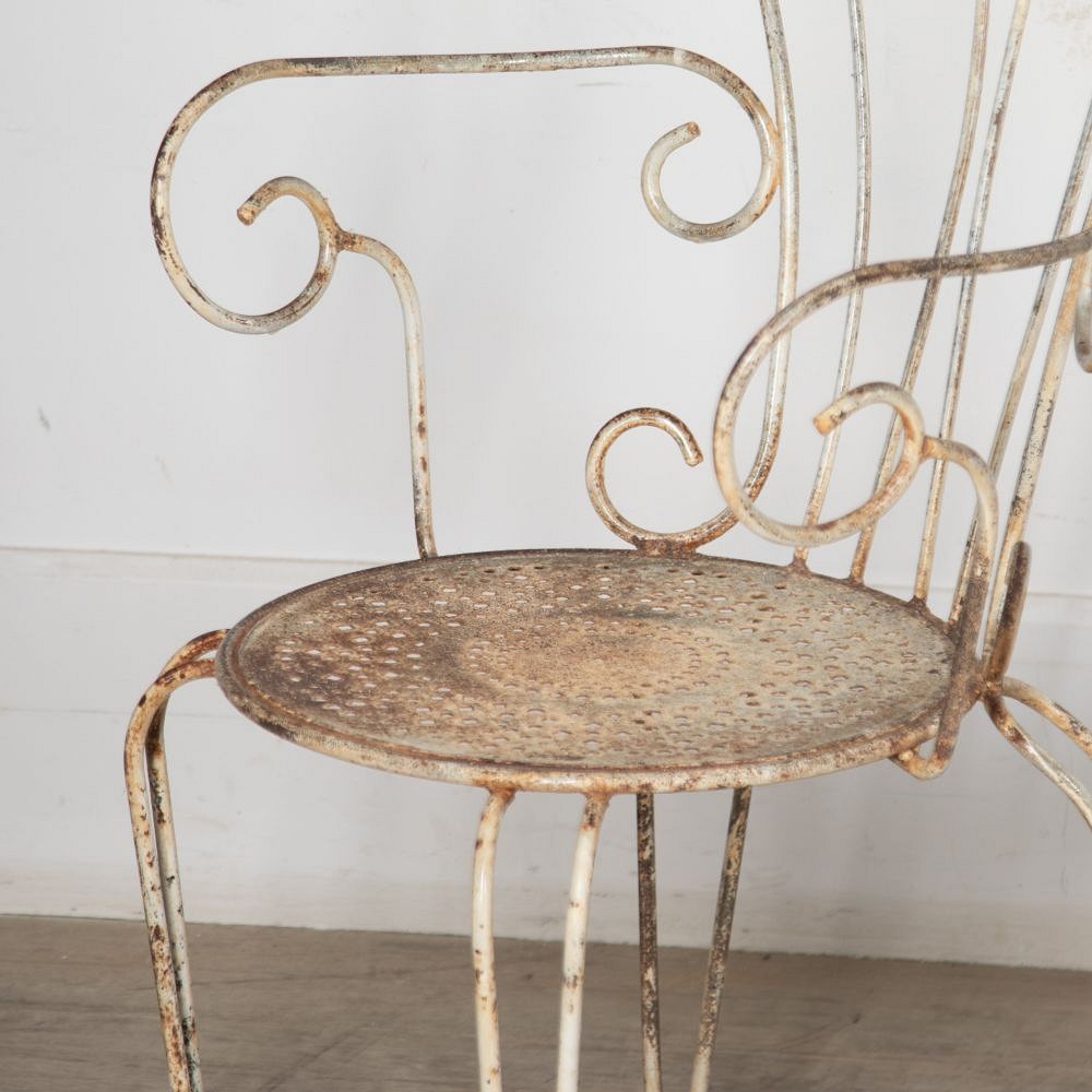 SALE: Set of Four 20th Century French Garden Chairs CH1527677