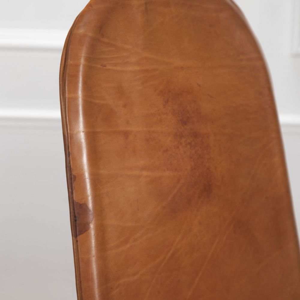 Pair of Mid-Century Italian 'Sedia Jacaré' Folding Chairs by Gabriella Crespi CH2933561