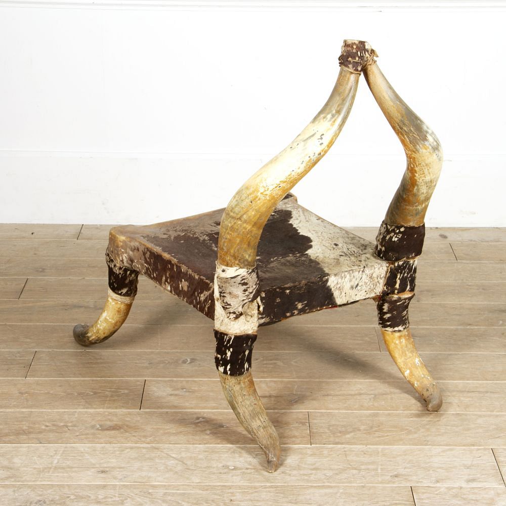 Late 19th Century Steer Horn Chair CH4517864