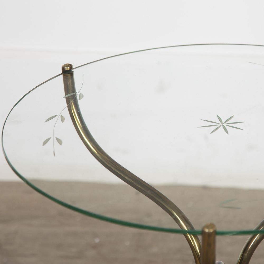 20th Century Wine Table in Brass CO3024903